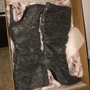 Jessica Simpson bling boots